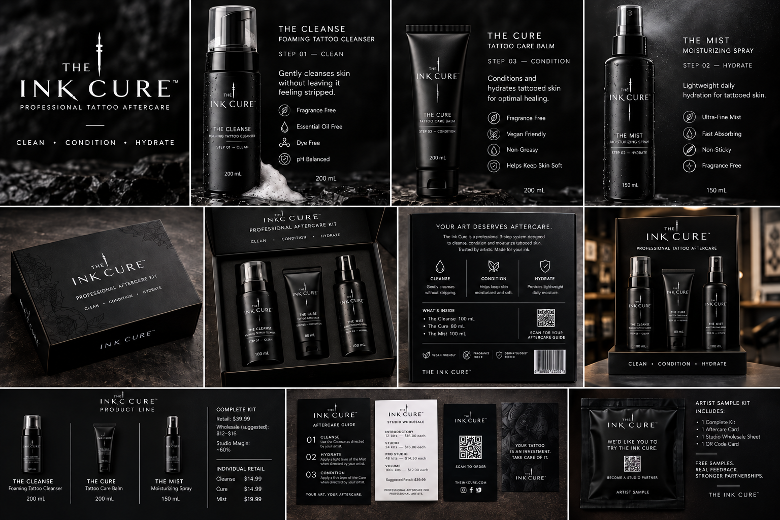 The Ink Cure — Professional Tattoo Aftercare